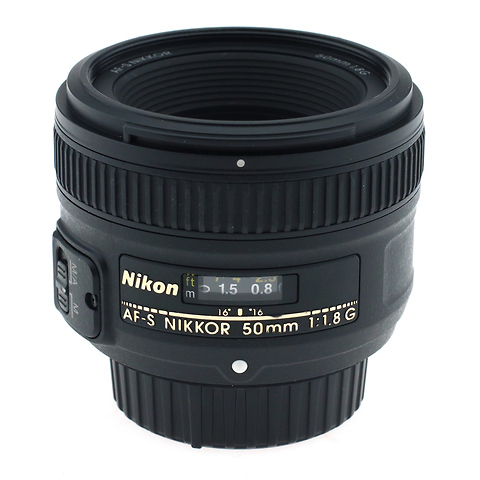 AF-S NIKKOR 50mm f/1.8G Lens - Pre-Owned Image 0