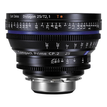 CP.2 25mm T2.1 Compact Prime Lens (Canon EOS-Mount)