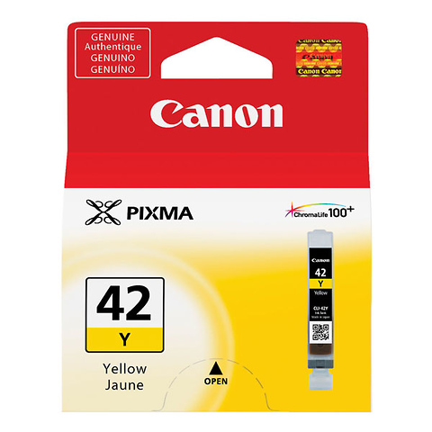 CLI-42 Yellow Ink Cartridge Image 0