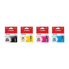 CLI-42 Color 4 Ink Value Pack - Includes: Photo Black, Cyan, Magenta, Yellow Image 0