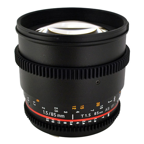 85mm T/1.5 Cine Lens for Canon Image 0