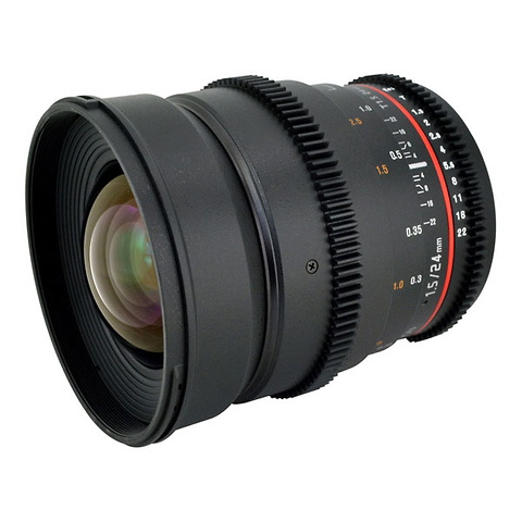 24mm T/1.5 Cine Lens for Canon Image 0