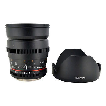 24mm T/1.5 Cine Lens for Canon