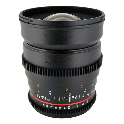 24mm T/1.5 Cine Lens for Canon Image 2