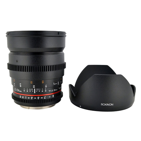 24mm T/1.5 Cine Lens for Nikon (Open Box) Image 0