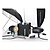 Move 1200 L Battery Power Pack with 2 MobiLED Flash Heads