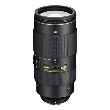 AF-S NIKKOR 80-400mm f/4.5-5.6G ED VR Lens