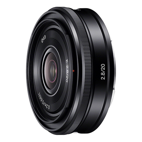 20mm f/2.8 AF E Mount Lens - Open Box Image 0