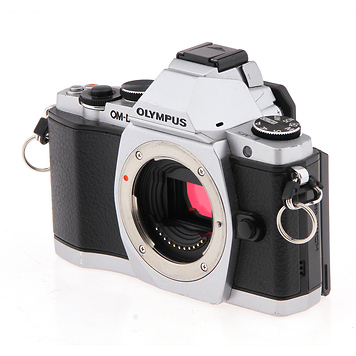 OM-D E-M5 Micro 4/3 Digital Camera Body - Silver - Pre-Owned
