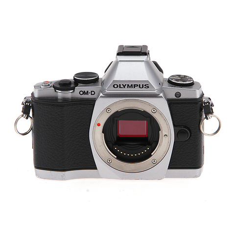OM-D E-M5 Micro 4/3 Digital Camera Body - Silver - Pre-Owned Image 0