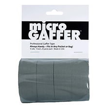 Microgaffer Tape 1 in x 8yd (4Pk) - Grey Image 0