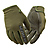 Stealth Touch Screen Friendly Design Glove (Green, Large)
