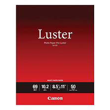 Photo Paper Pro Luster (8.5 x 11 in) - 50 Sheets) Image 0
