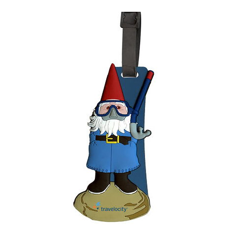 Roaming Gnome Travelocity Luggage Tag Image 0