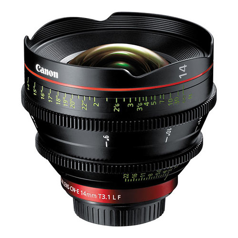 CN-E 14mm T3.1 L F Cinema Prime Lens (EF Mount) Image 1