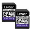 64GB SDXC Platinum II 200x Class 10 UHS-I Memory Card (2-Pack) Thumbnail 0
