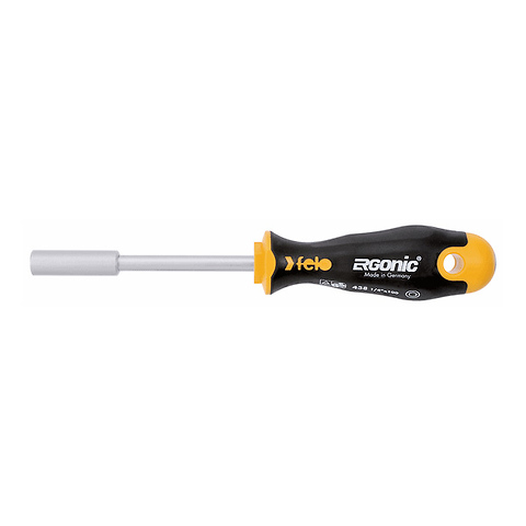 Magnetic Ergonic 1/4in. x 4in. Bit Holder Screwdriver Image 0