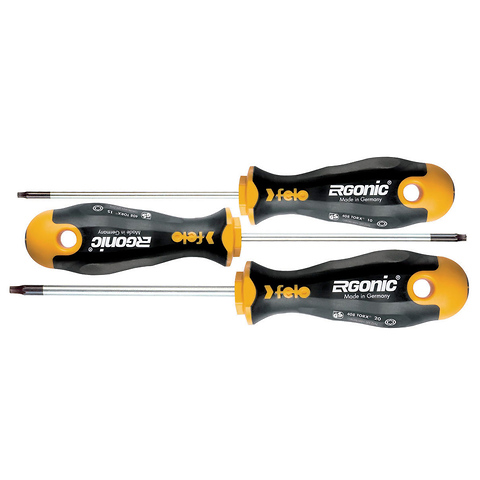 Ergonic 3 pc Torx Set - T10, T15, T20 Image 0