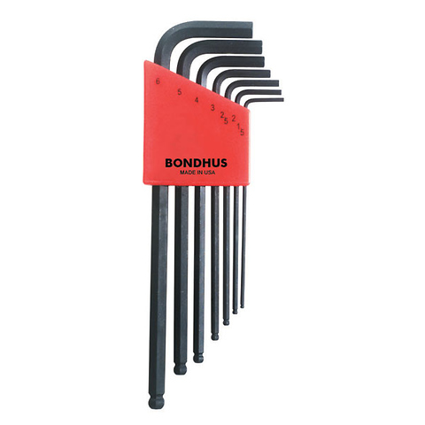 1.5-6mm Balldriver L-Wrenches Set 7 Image 0