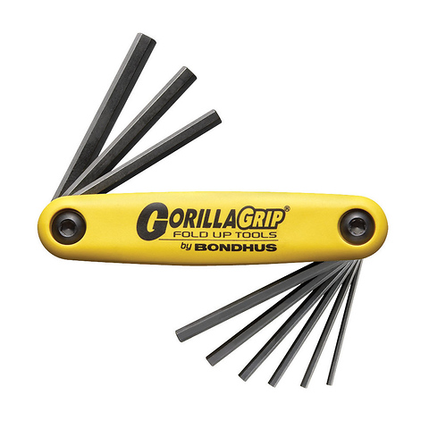 GorillaGrip Hex Fold-up Keys Set 9-Piece (Inch) Image 0