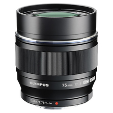 M.Zuiko Digital ED 75mm f/1.8 Lens (Black) Image 0