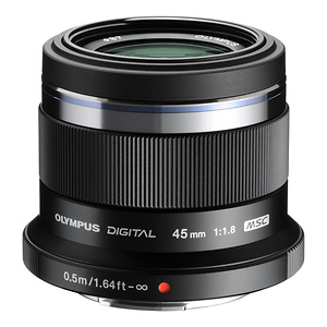 M. Zuiko Digital ED 45mm f/1.8 Lens (Black)