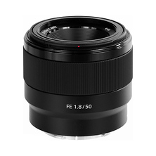 SEL 50mm f/1.8 E-Mount AF Full Frame (Black) Lens - Pre-Owned Image 0