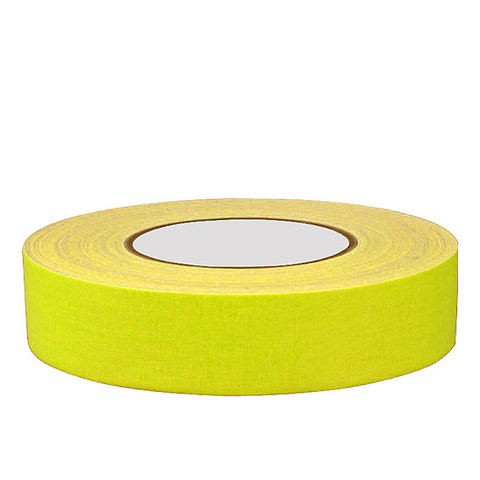 Ernest Paper Products, 1 Inch Gaffers Tape (Fluorescent Yellow)