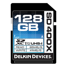 128GB SDXC Memory Card 400x UHS-I Image 0