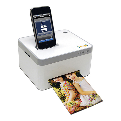 Photo Cube Compact Photo Printer - Manufacturer Reconditioned Image 0
