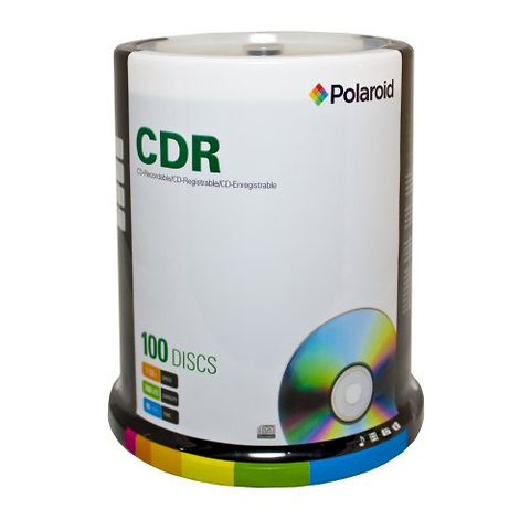 CD-R 700MB/80-Minute 52x Recordable Media Disc (100-Pack Spindle) Image 0