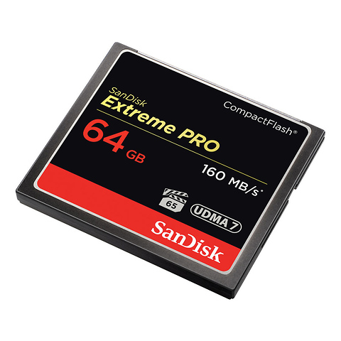 64GB Extreme Pro CompactFlash Memory Card (160MB/s) Image 1