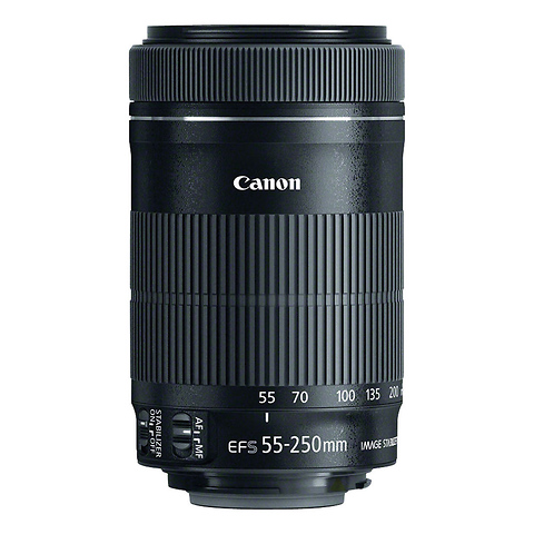 EF-S 55-250mm f/4-5.6 IS STM Telephoto Zoom Lens Image 1