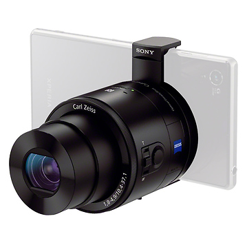 DSC-QX100 Smartphone Attachable Lens-style Camera (Black)