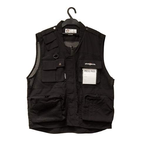 Photo Vest 9 (Black, L) Image 0