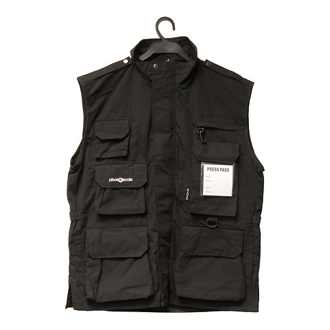 Photo Vest 14 (Black, M) Image 0