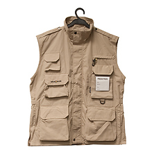 Photo Vest 14 (Beige, M) Image 0