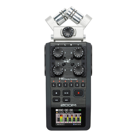 H6 Handy Recorder with Interchangeable Microphone System Image 1