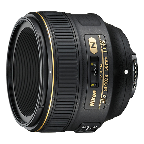 AF-S NIKKOR 58mm f/1.4G Lens Image 0