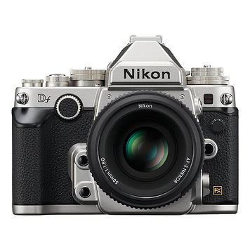 Df Digital SLR Camera with 50mm f/1.8 Lens (Silver)