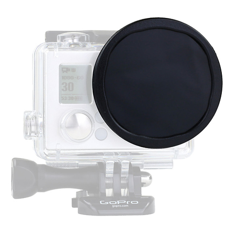 Glass Polarizer for GoPro HERO3+ Housing and Skeleton Frame Image 0