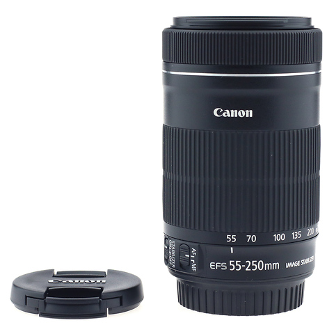 EF-S 55-250mm f/4-5.6 IS STM Zoom Lens - Pre-Owned Image 0