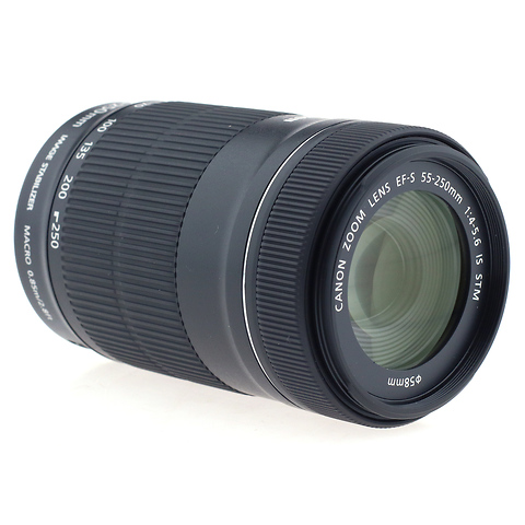 EF-S 55-250mm f/4-5.6 IS STM Zoom Lens - Pre-Owned Image 1