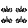 Camera Slider Dolly RigWheels (4-Pack) Thumbnail 1