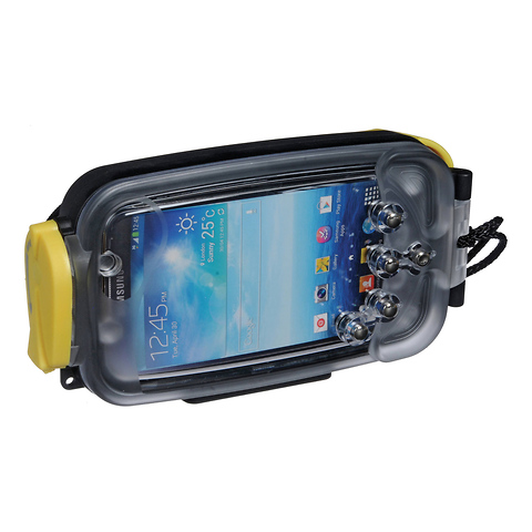 Underwater Housing for Samsung Galaxy S4 (Black/Yellow) Image 0