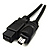 IEEE-1394 FireWire 9 pin Male to 4 pin Male (6 ft.)