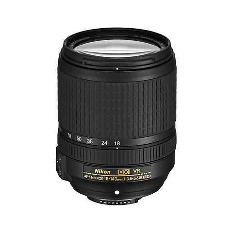 AF-S DX NIKKOR 18-140mm f/3.5-5.6G ED VR Lens - Pre-Owned Image 0