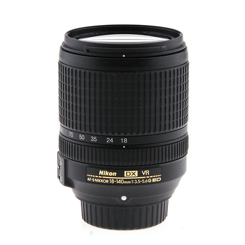 AF-S DX NIKKOR 18-140mm f/3.5-5.6G ED VR Lens - Pre-Owned Image 0