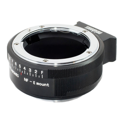 Nikon G Lens to Sony NEX Camera Lens Mount Adapter (Black) Image 4