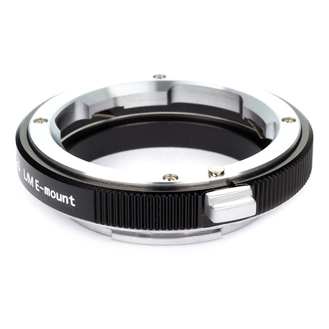 Leica M Mount Lens to Sony NEX Camera Lens Mount Adapter (Black) Image 1